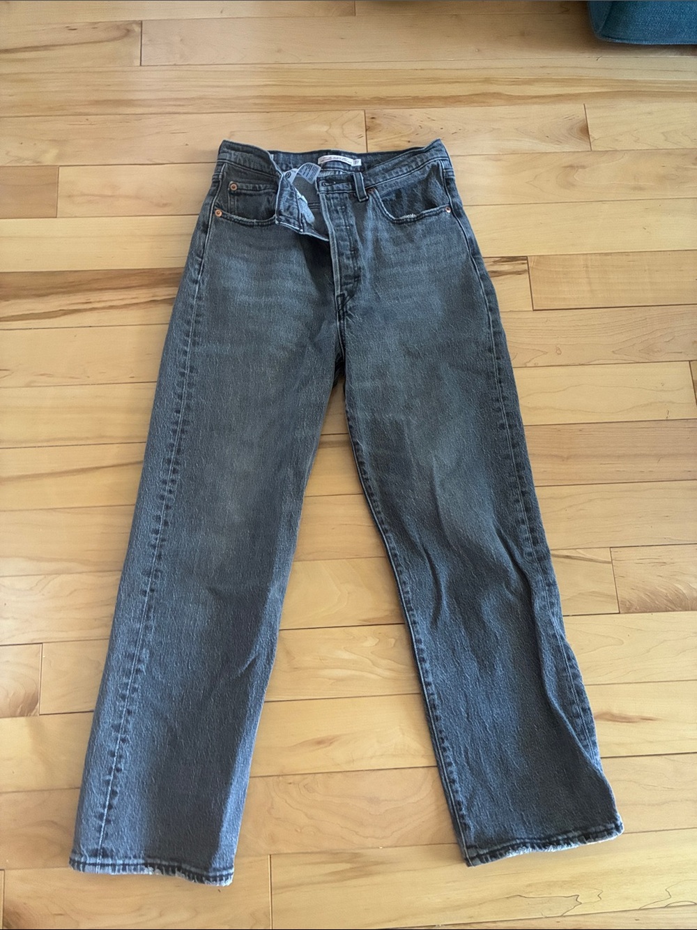 Levi‘s ribcage straight ankle jeans